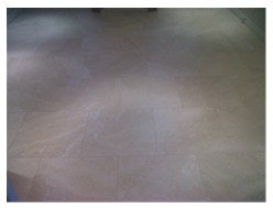 Large travertine floor